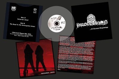 PROCESSION - Of Doomed Beginnings 7"EP (ltd. CLEAR vinyl)